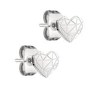 Ohrstecker Mini Broken Heart Edelstahl