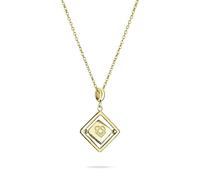 LIEBESKIND BERLIN Herz-Schmuck für Damen - Armbänder, Ketten und Ohrschmuck aus Edelstahl mit Liebeskind-Herz-Icon in Silber, Gold & Roségold mit quadratischen Elementen - Romantische Geschenkidee