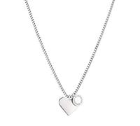 LIEBESKIND BERLIN Herz-Schmuck für Damen - Edelstahl Kette, Armband und Ohrringe mit liebevollem Herzanhänger - In verschiedenen Farben und Ausführungen - Romantische Geschenkidee