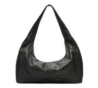 Liebeskind Berlin Schultertasche Hobo Bag aus Schafsleder Groß Schwarz Damen