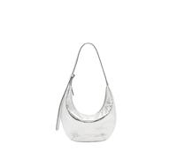 Liebeskind Berlin Schultertasche Ryker XS Leder 28 cm silberfarben