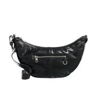 Liebeskind Berlin Hobo Bags - Moon With Zips Lack Distressed - Gr. unisize - in Schwarz - für Damen