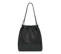 LIEBESKIND BERLIN Ruffle Sheep Natural Cloud Hobo Bag M Black