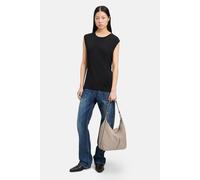 LIEBESKIND Berlin Damen-Umhängetasche „Paris M“ I Hobo Bag Damen aus Leder mit Schulter- und Crossbody-Riemen I Schultertasche, Hauptfach mit Reißverschluss, 2 Innenfächer I Shoulder Bag
