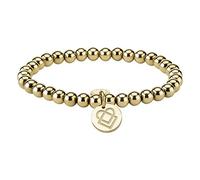 LIEBESKIND BERLIN #keeploving Beads 6mm mit Logotag in Edelstahl, 17 cm (gold)