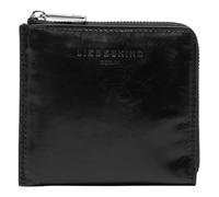 LIEBESKIND Berlin Leder Geldbörse Paris 4 Paper Touch Crinkle Nino Wallet Black schwarz