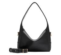 LIEBESKIND BERLIN Leder Handtasche Umhängetasche Lou 2 Calf Optic Hobo Bag Black schwarz