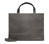 LIEBESKIND BERLIN Leder Handtasche Umhängetasche Lou 2 Satchel Bag Iron grau