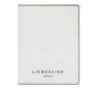 LIEBESKIND Berlin Leder Kartenetui Hilla Small Pebble Arcie Card Etui Arctic Creme