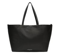 LIEBESKIND BERLIN Leder Schultertasche Chudy Small Pebble Shopper Black schwarz