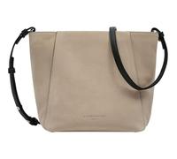 LIEBESKIND BERLIN Leder Schultertasche Umhängetasche Chudy Suede Hobo Bag Stone beige