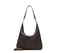 LIEBESKIND BERLIN Leder Schultertasche Umhängetasche Ovis Gmelini Aries Hobo Bag Roasted dunkelbraun