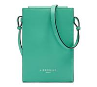 LIEBESKIND BERLIN Leder Umhängetasche Handytasche Hilla Kodiaq Sheep Mobile Pouch Jade grün