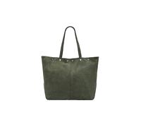 Liebeskind Rive Suede L Shopper dunkelgrün, Rauleder, Damen