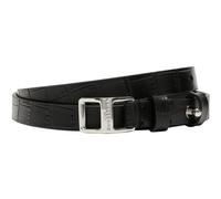 Liebeskind Berlin Women's LORA Belt, Black Croco 85cm