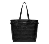 LIEBESKIND BERLIN Lora Croco Tote Bag Black