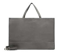 LIEBESKIND BERLIN LOU 2 3D Leather Satchel L Iron