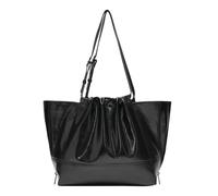 Liebeskind Lou 2 Shopper Tasche Leder 36 cm mit Dehnfalte black (TAS020108)