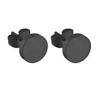 LJ-0067-E-07 LIEBESKIND BERLIN Ohrstecker Größe 7 mm in Edelstahl, IP Black …