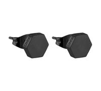 Liebeskind Berlin Ohrstecker aus Edelstahl schwarz