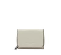 Geräumiges Portemonnaie aus Leder beige