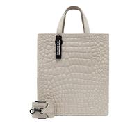 Liebeskind Paper Bag Croco Handtasche 29 cm pale moon (2105495-9046) beige