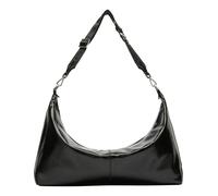 LIEBESKIND BERLIN Paris 4 Paper Touch Crinkle Hobo Bag L Black