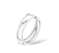 Liebeskind Berlin Ring LJ-1624-R-54 aus Edelstahl in Silber