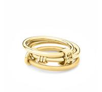 Fingerring LIEBESKIND BERLIN "Schmuck Geschenk Edelstahl The Layer-Ring" Gr. 54, gold (gelbgoldfarben), Fingerringe, Damen, 54, Edelstahl, 6mm, Fingerring (29968619-54) gelbgoldfarben