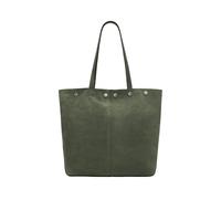 Liebeskind Berlin Rive Veloursleder Tote Olivgrün