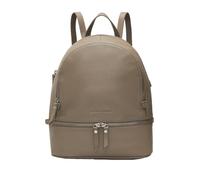 Rucksack aus Rindsleder beige