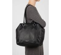 LIEBESKIND BERLIN 3D Leather Kayla Satchel M Black