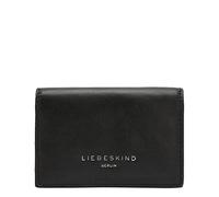 LIEBESKIND Berlin Scarlet Cardie Geldbörse, Extra Small (HxBxT 11.2cm x 7.5cm x 1.5cm), Black