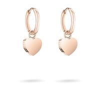 LIEBESKIND BERLIN Schmuck für Damen - Edelstahl Kette, Armband und Ohrringe mit liebevollem Herzanhänger - In verschiedenen Farben und Ausführungen - Romantische Geschenkidee