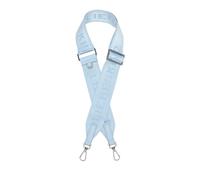 Langer Schultergurt mit Logo-Schriftzug blau