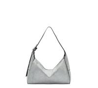 Liebeskind Berlin Schultertasche Hobo LOU M Cracked-Leder Weiß Damen 32 cm