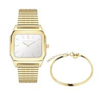 Liebeskind Berlin Set Armbanduhr & Armband LS-0121-MQB Edelstahl IP Gold