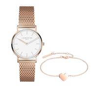 Liebeskind Berlin Set Armbanduhr & Armband LS-0132-MQB Edelstahl IP Roségold