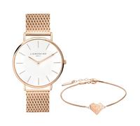 Liebeskind Berlin Set Armbanduhr & Armband LS-0145-MQB Edelstahl IP Roségold