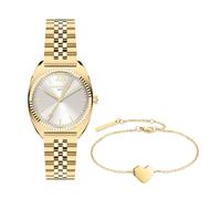 Liebeskind Berlin Set Armbanduhr & Armband LS-0130-MQB Edelstahl IP Gold