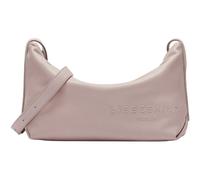 Geräumige Umhängetasche aus Leder pink