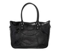 Liebeskind Berlin Shopper - Esther Lack Distressed Satchel Bag M - Gr. unisize - in Schwarz - für Damen
