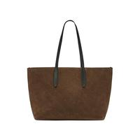 Liebeskind Monogram Shopper Tasche Leder 47 cm braun