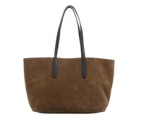 Liebeskind Berlin Shopper - Monogram Diagonal Hydro Suede Shopper M - Gr. unisize - in Braun - für Damen