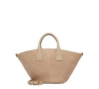 Liebeskind Berlin Handtasche Mica Suede Shopper S Natural (11.3 Liter) Beige