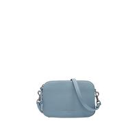 LIEBESKIND Berlin Umhängetasche Luka - Cross-Body Bag aus Leder mit verstellbaren Schulterriemen - kleine Schultertasche, Fächer mit Reißverschluss - Shoulder Bag, 14.5 x 20.5 x 7 cm,Blue Heaven