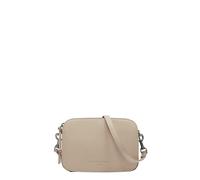 LIEBESKIND Berlin Umhängetasche Luka - Cross-Body Bag aus Leder mit verstellbaren Schulterriemen - kleine Schultertasche, Fächer mit Reißverschluss - Shoulder Bag, 14.5 x 20.5 x 7 cm,Sandcastle