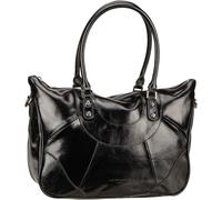 Liebeskind Berlin Shopper - Esther Lack Distressed Satchel Bag M - Gr. unisize - in Schwarz - für Damen