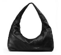 Liebeskind Berlin Schultertasche Hobo Bag aus Schafsleder Groß Schwarz Damen