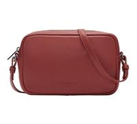 Kleine Camera Bag aus weichem Leder rot